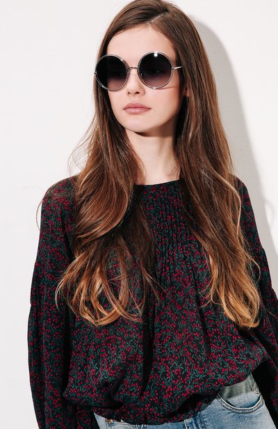 Солнцезащитные очки MARC JACOBS (THE) серебряного цвета по цене 15550 руб., арт. MARC 11 10F, фото 2 Солнцезащитные очки MARC JACOBS (THE), арт. MARC 11 10F, фото 2