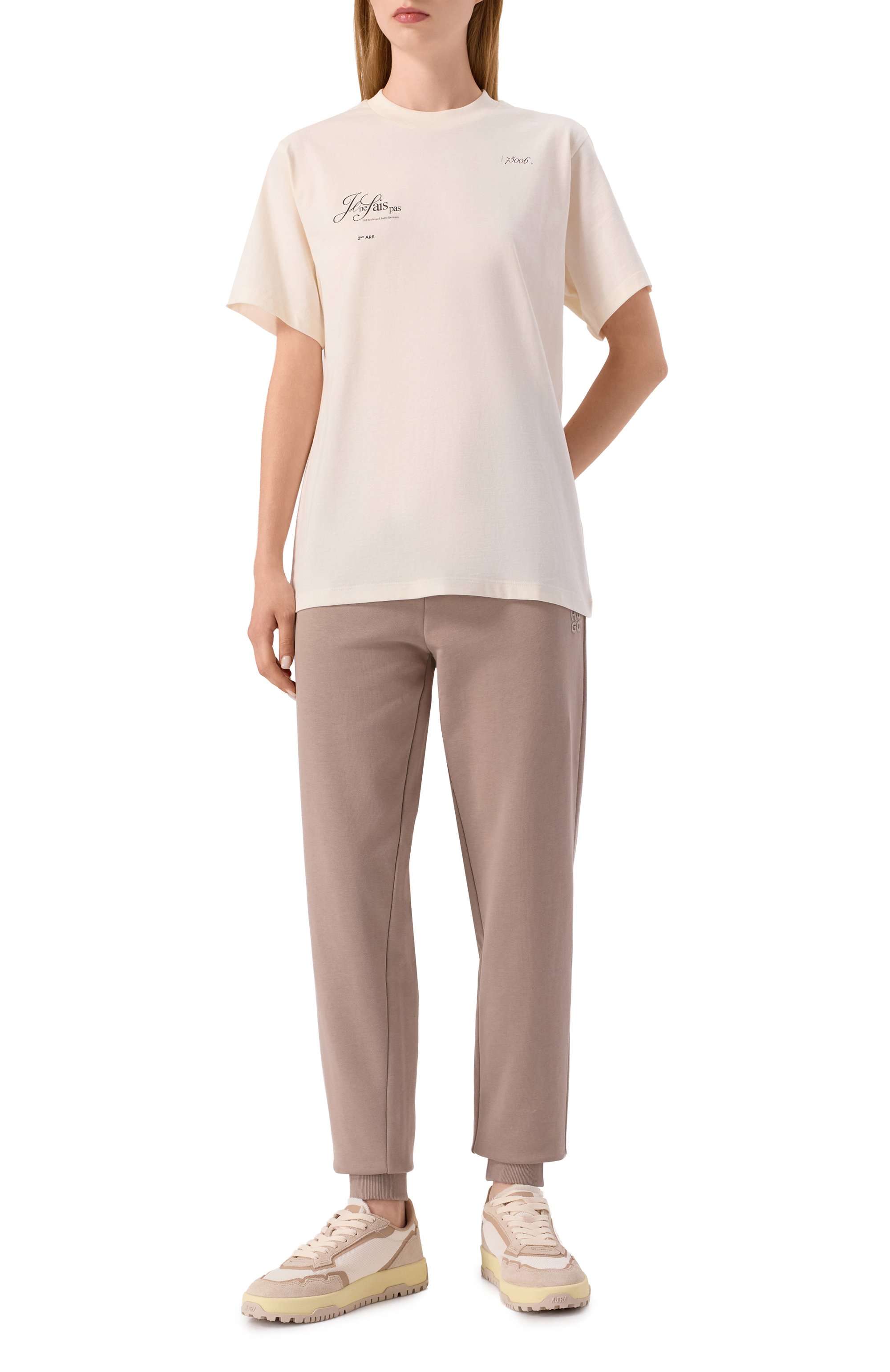 Хлопковая футболка HUGO, арт. 50545551, фото 2