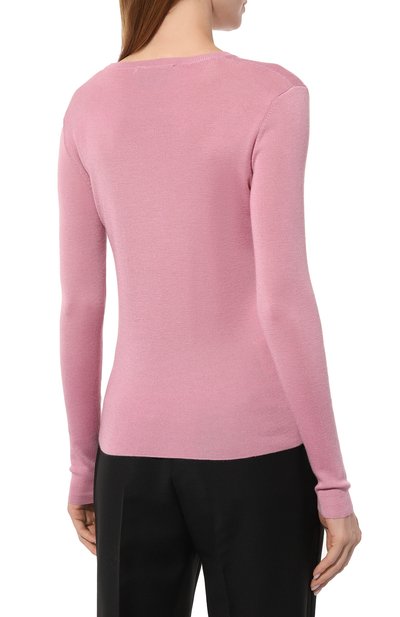 Пуловер из кашемира и шелка PRADA, арт. P24I34-40J-F0028-131, фото 4