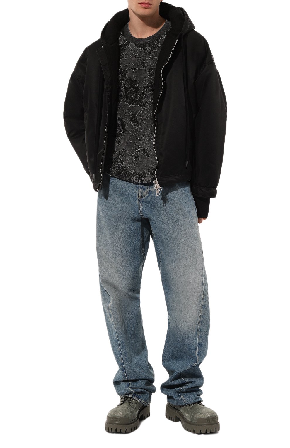 Текстильные ботинки strike BALENCIAGA, арт. 694042/W2H11, фото 2