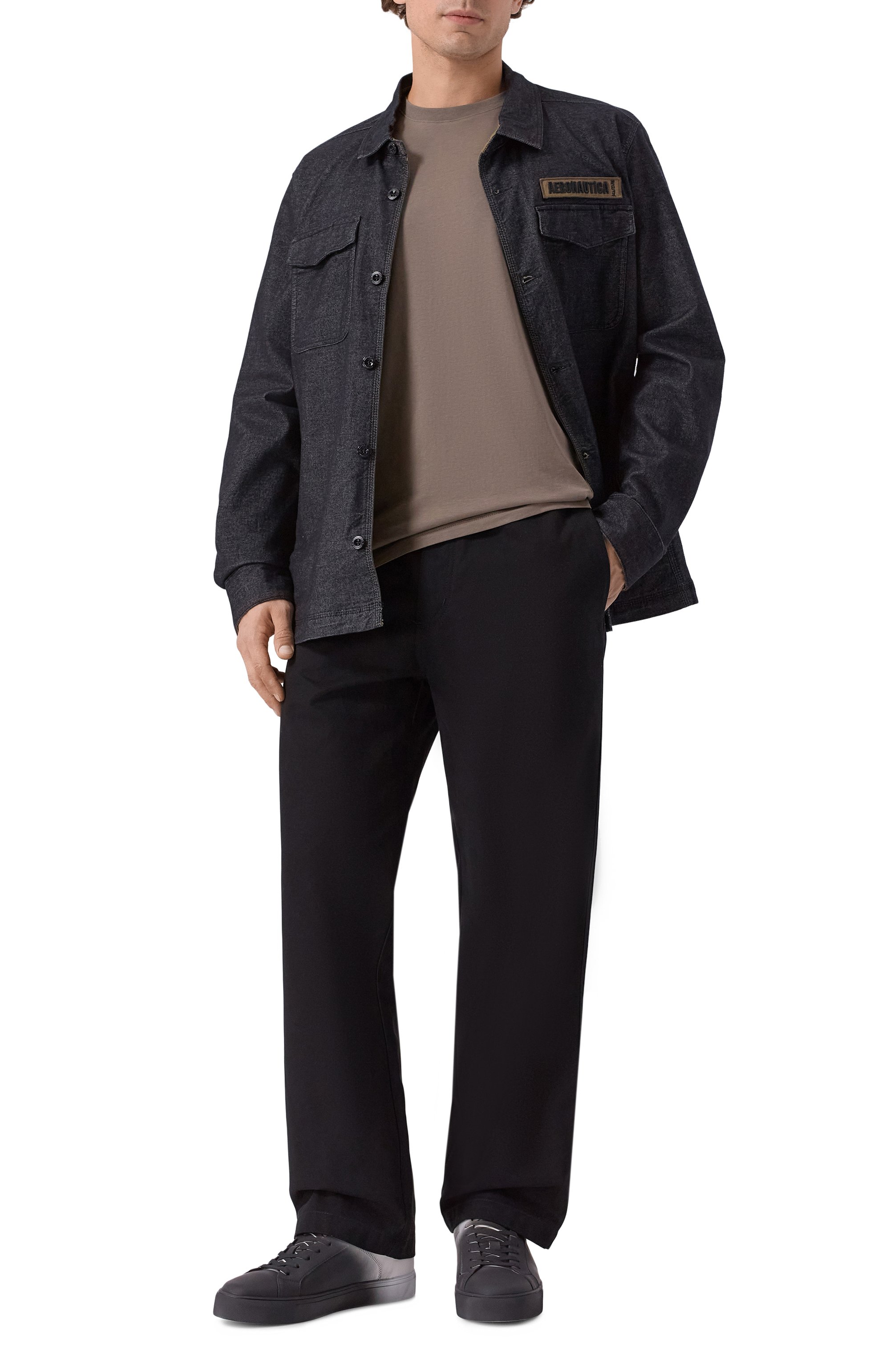 Хлопковая футболка HUGO, арт. 50466158, фото 2