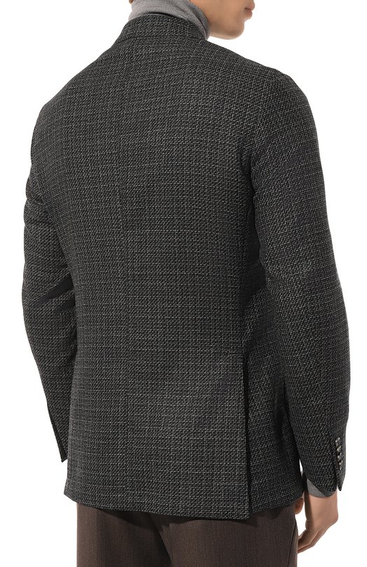 Шерстяной пиджак Sartoria Latorre EF74/UG0312 Серый  EF74/UG0312 Фото 6