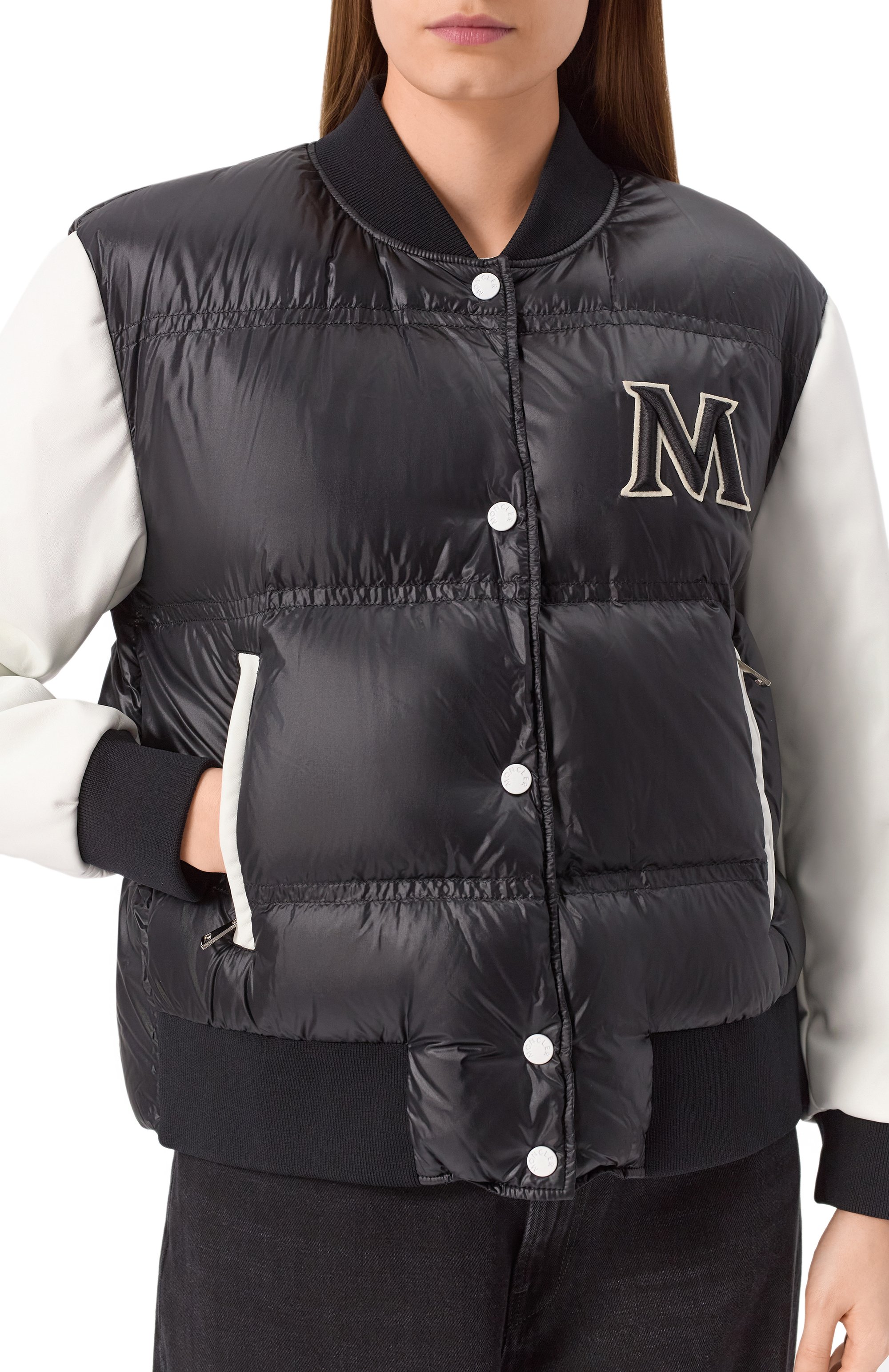 Пуховый бомбер mole MONCLER, арт. 1A00007/595ZZ, фото 5