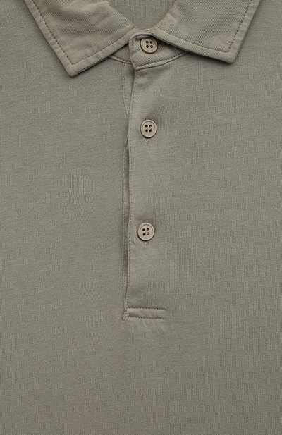 Хлопковое поло IL GUFO, арт. P23PC065M7063/5A-8A, фото 3