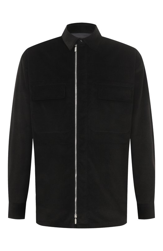 Вельветовая рубашка Zilli ZSSH01M016639010A Чёрный ZSSH01M016639010A