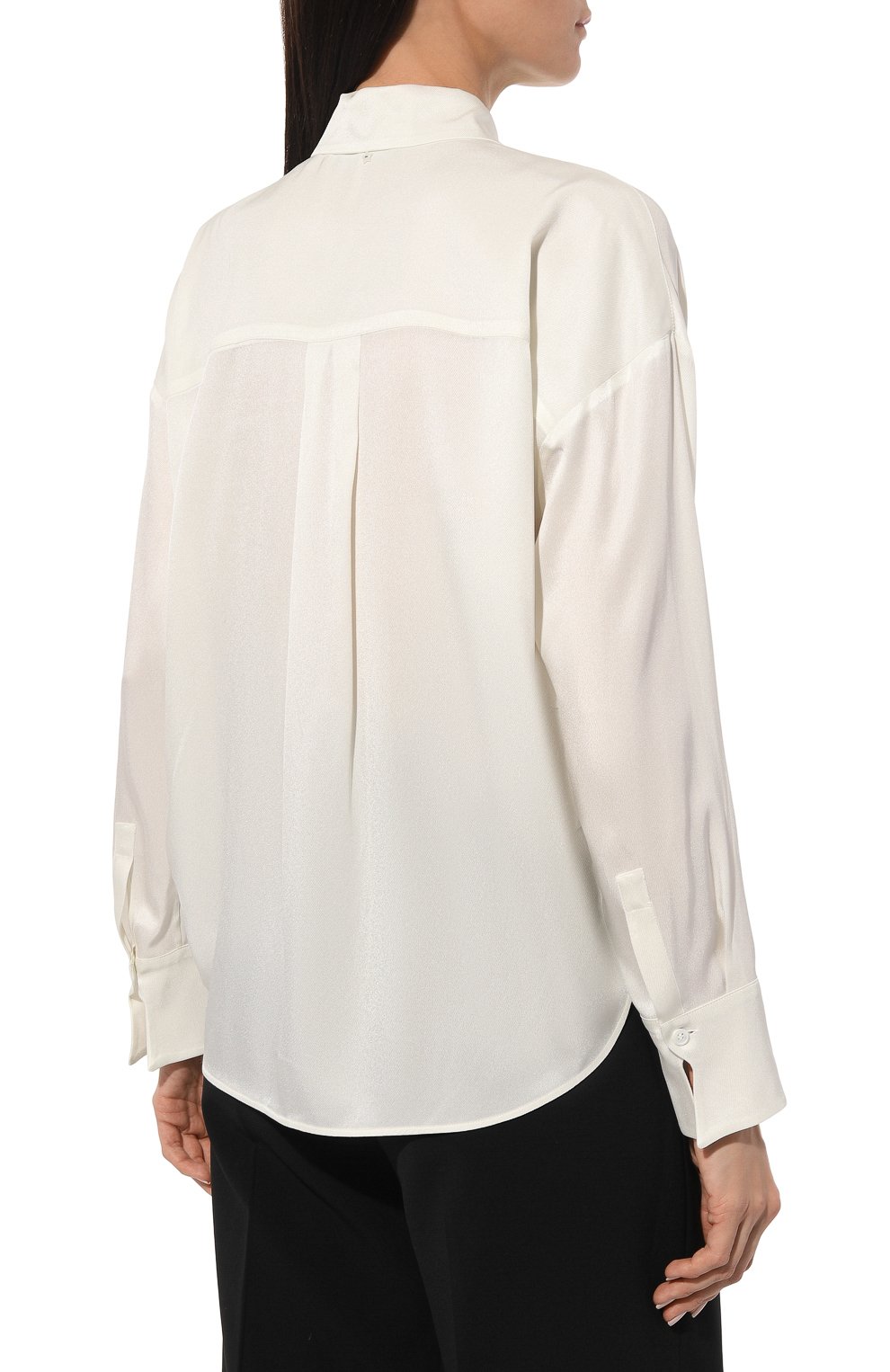 Атласная блузка LORENA ANTONIAZZI, арт. CA01AP/3612, фото 4