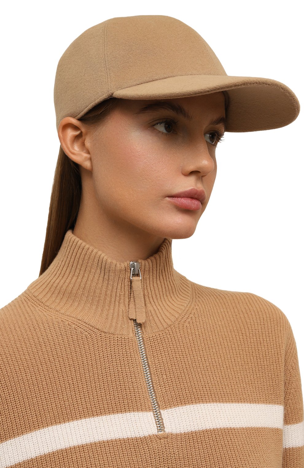 Бейсболка из кашемира и шерсти VICTORIA KUSENKOVA, арт. 859100005005, фото 2