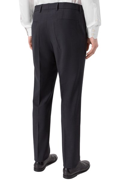 Шерстяные брюки BOSS, арт. 50480009, фото 4