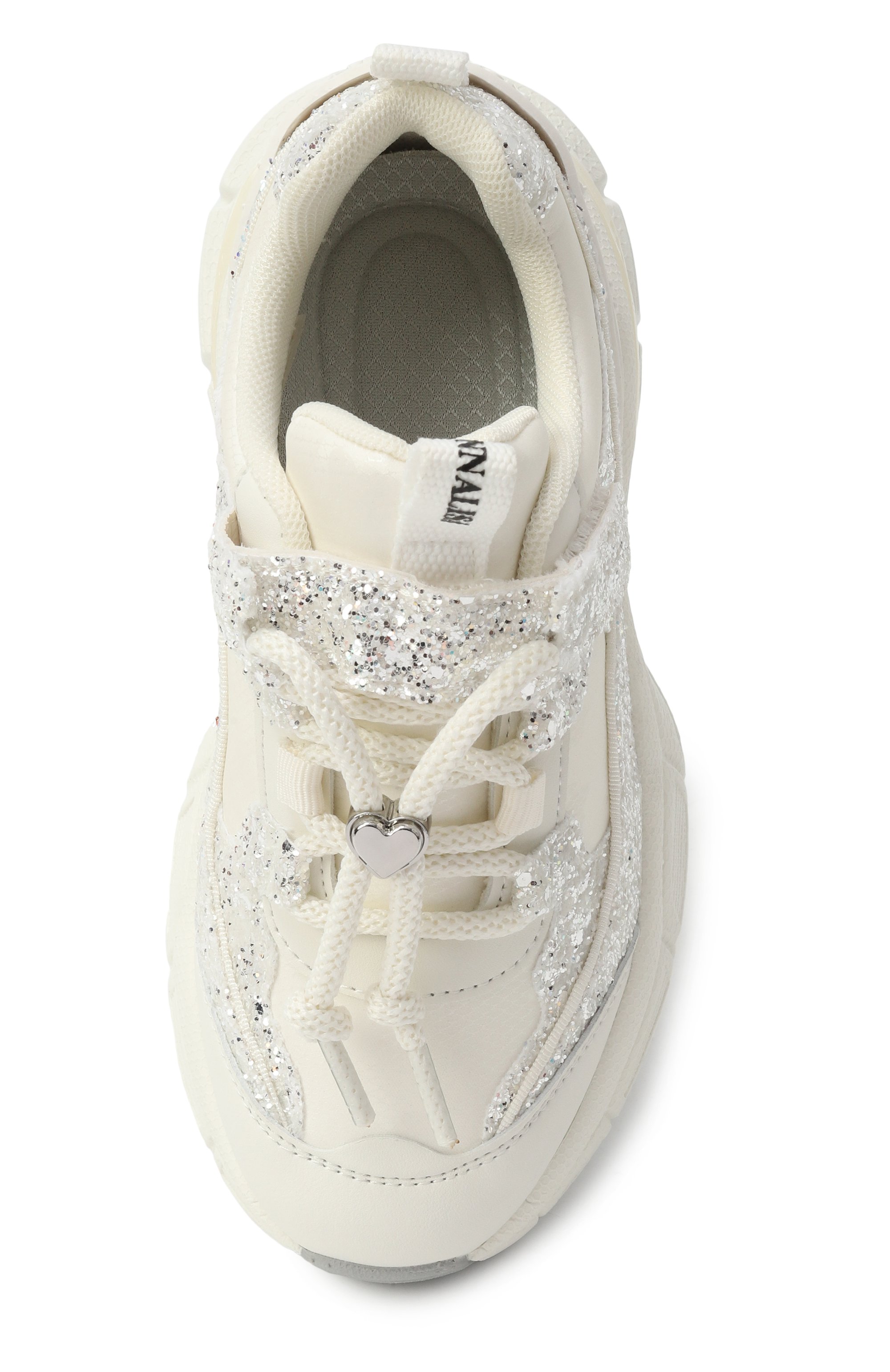 Комбинированные кроссовки MONNALISA, арт. 8CE004, фото 4