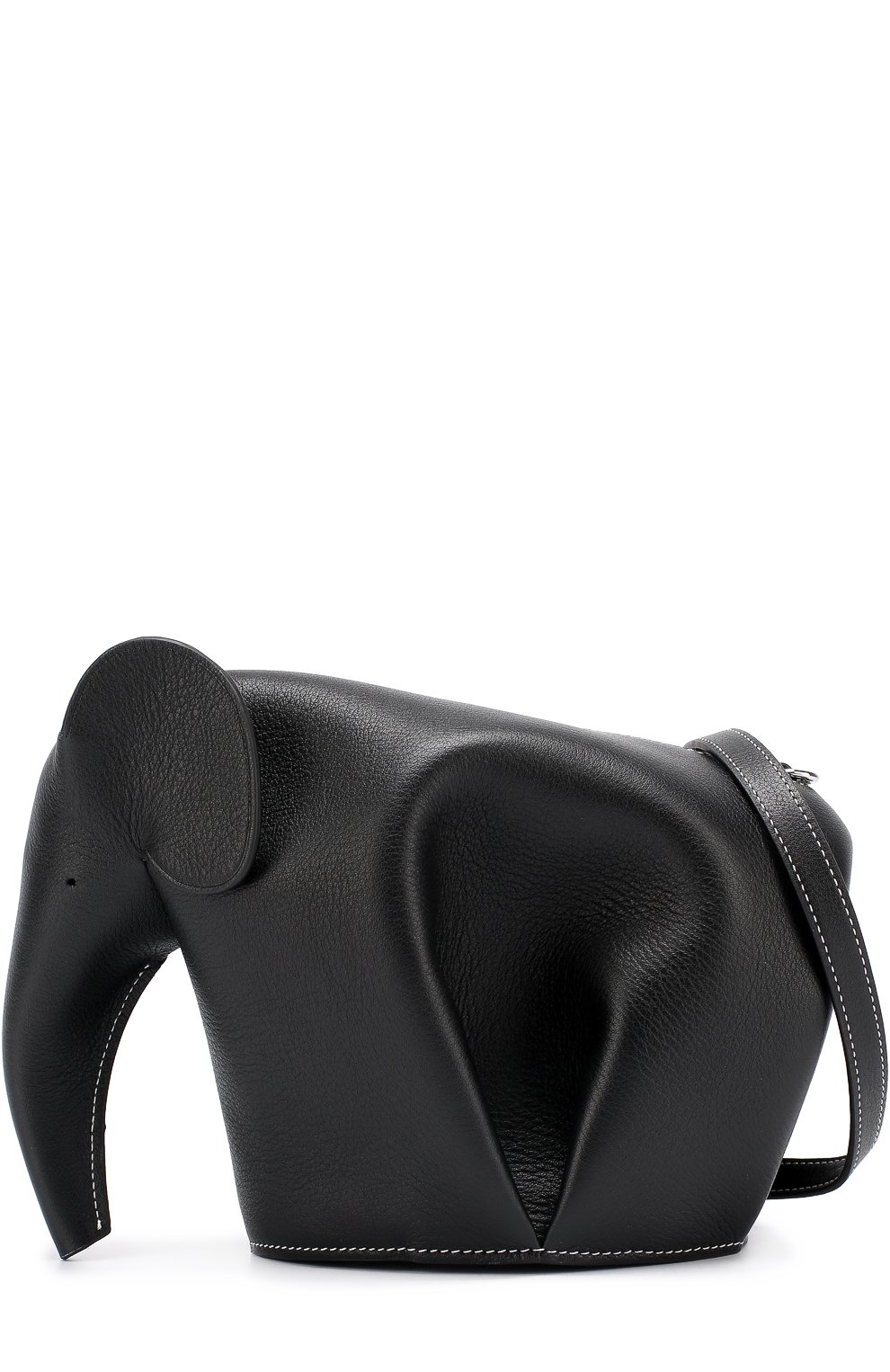 Сумка elephant LOEWE черного цвета по цене 72350 руб., арт. 199.30.M93, фото 5 Сумка elephant LOEWE, арт. 199.30.M93, фото 5