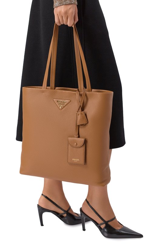 Сумка-тоут Prada 1BG550/2DKV Коричневый  1BG550/2DKV Фото 2