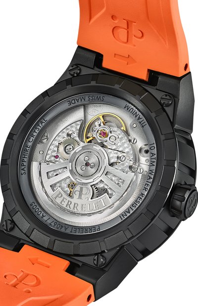 Часы turbine titanium orange PERRELET, арт. A4067/3, фото 4
