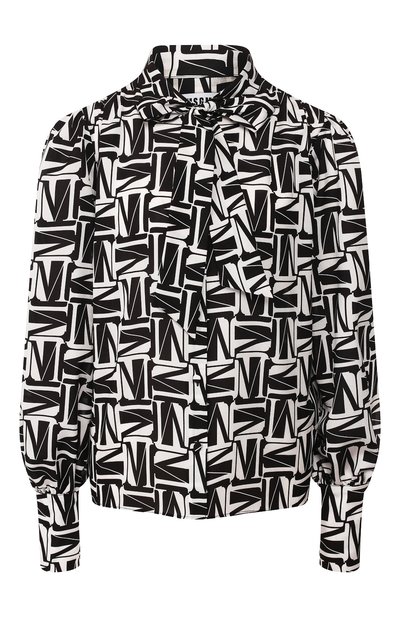 Блузка с принтом MSGM, арт. 2841MDE37 207159, фото 1