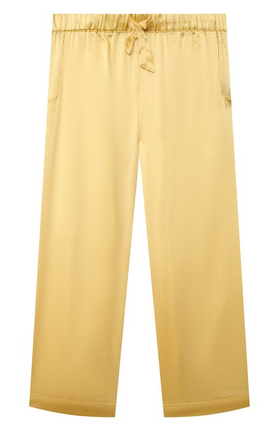 Шелковая пижама LITTLE YOLKE, арт. C0RE-12S-SUN-YE, фото 5