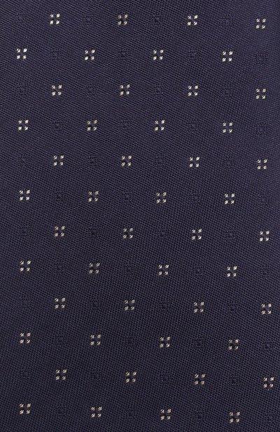 Шелковый галстук CANALI темно-синего цвета по цене 51500 руб., арт. 96/HJ04746, фото 4 Шелковый галстук CANALI, арт. 96/HJ04746, фото 4