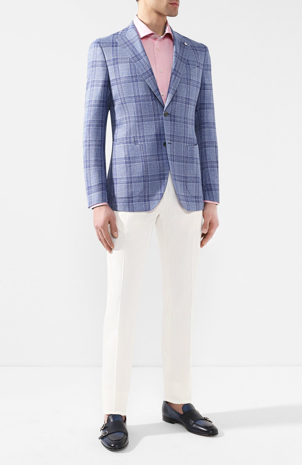 Брюки из смеси шелка и хлопка CANALI, арт. 91633/PT00241, фото 2