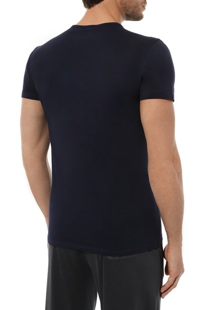 Хлопковая футболка VERSACE, арт. AUU01005/1A10011, фото 4