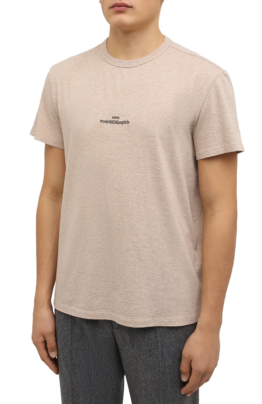 Хлопковая футболка MAISON MARGIELA, арт. S50GC0659/S23984, фото 3