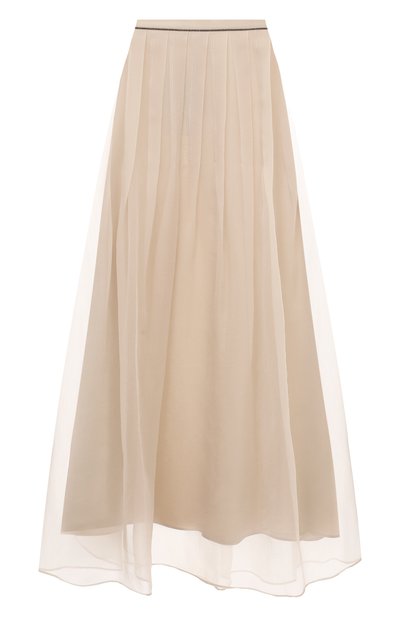 Шелковая юбка BRUNELLO CUCINELLI, арт. MF940G3375, фото 1