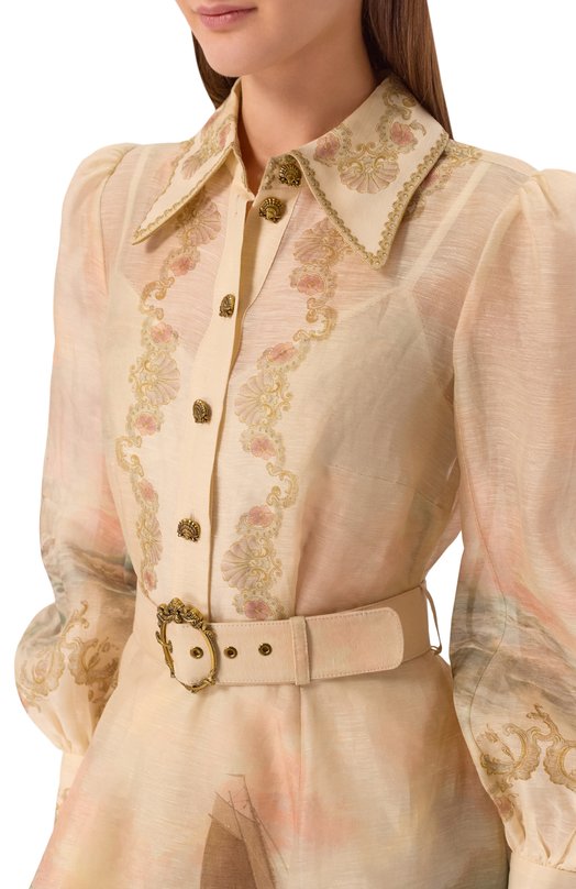 Платье Zimmermann 6561DC261 Бежевый  6561DC261 Фото 4