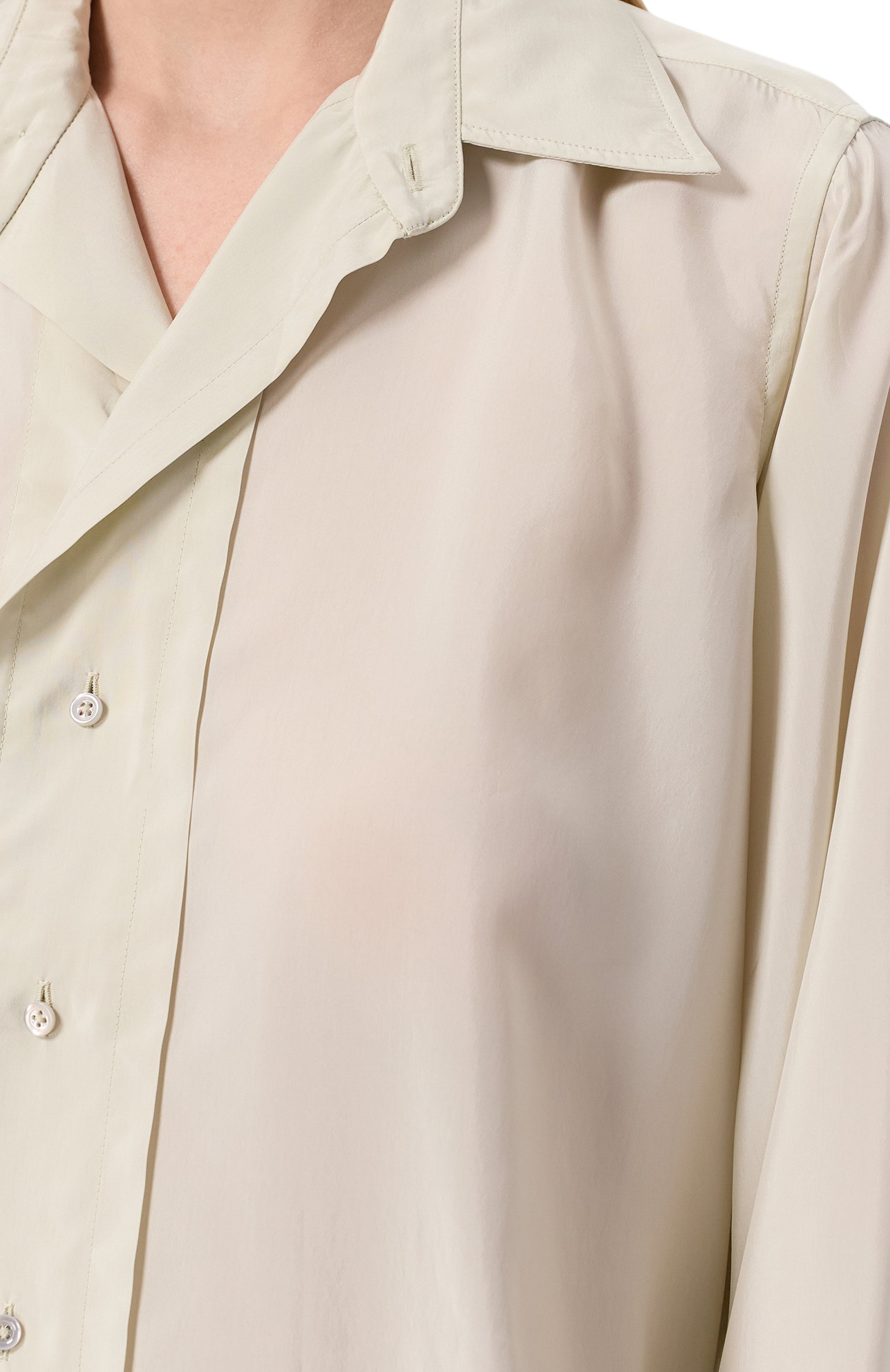 Блузка из вискозы MAISON MARGIELA, арт. S51DT0020/S76632, фото 5