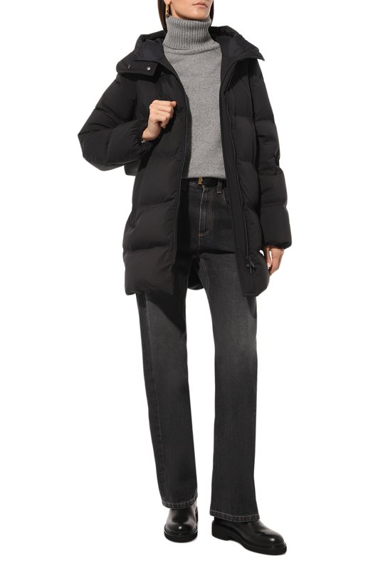 Кожаные полусапоги Vlogo Locker Valentino 5W2S0JS8/HJL Чёрный  5W2S0JS8/HJL Фото 2