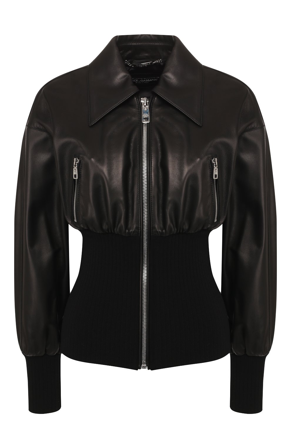 Кожаная куртка DOLCE & GABBANA, арт. F9H66L/HULD8, фото 1