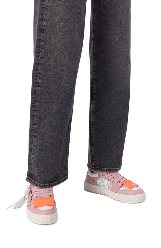 Кожаные кеды 3.0 Off Court Off-White 0WIA28ES26LEA001 Розовый  0WIA28ES26LEA001 Фото 2