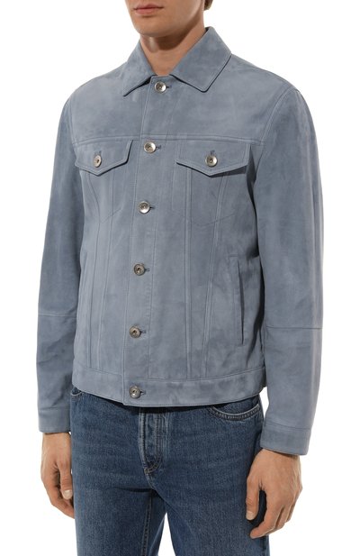 Замшевая куртка BRUNELLO CUCINELLI, арт. MPCAI1970, фото 3