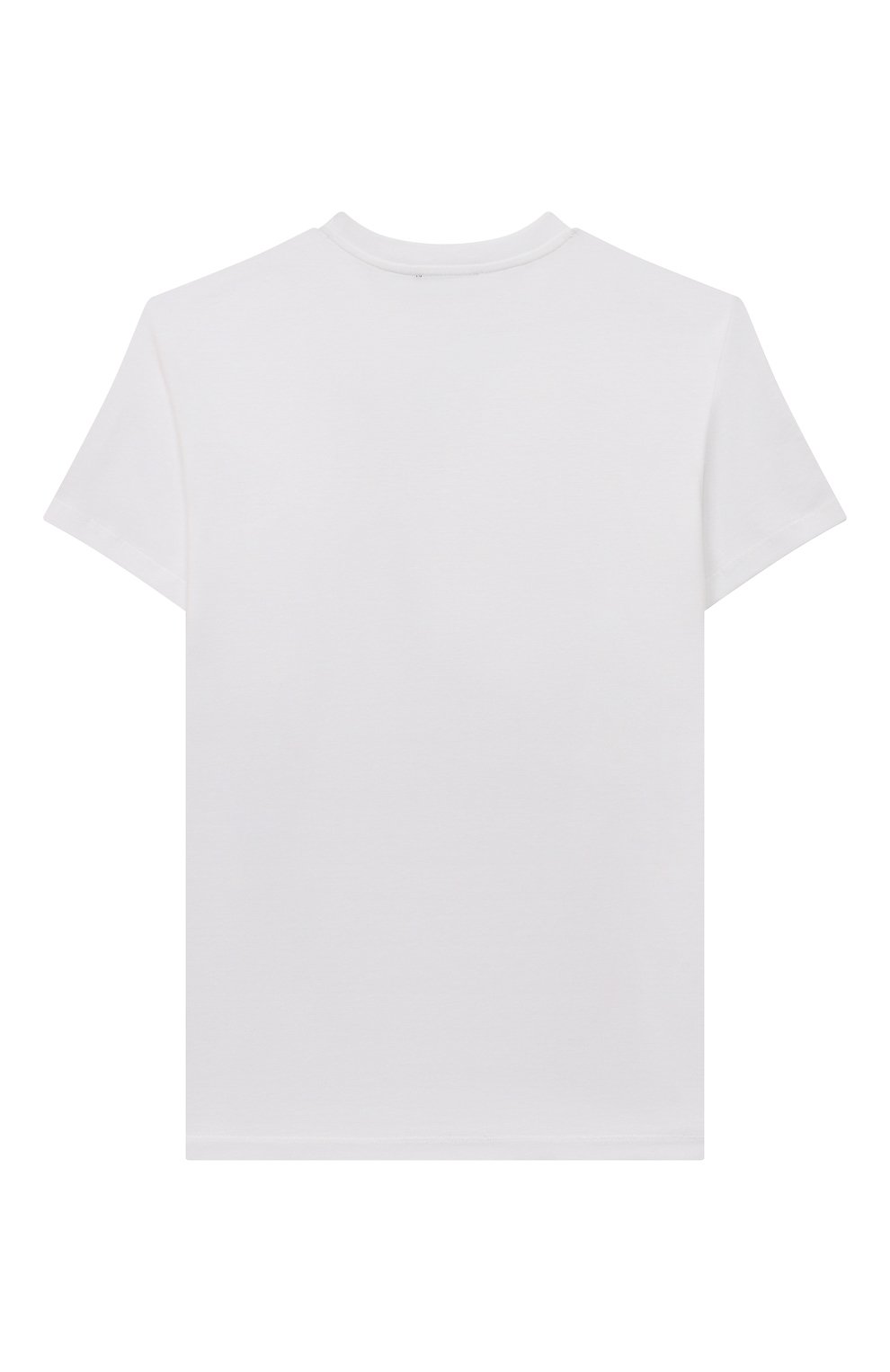 Хлопковая футболка BALMAIN белого цвета по цене 16550 руб., арт. BS8R01, фото 2 Хлопковая футболка BALMAIN, арт. BS8R01, фото 2