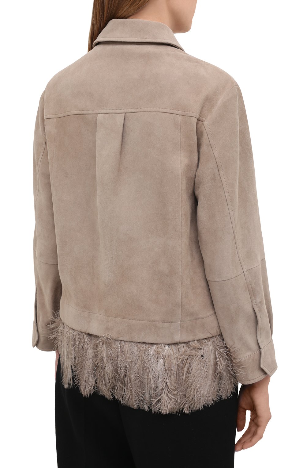 Замшевая куртка BRUNELLO CUCINELLI, арт. MPCAI2982, фото 4