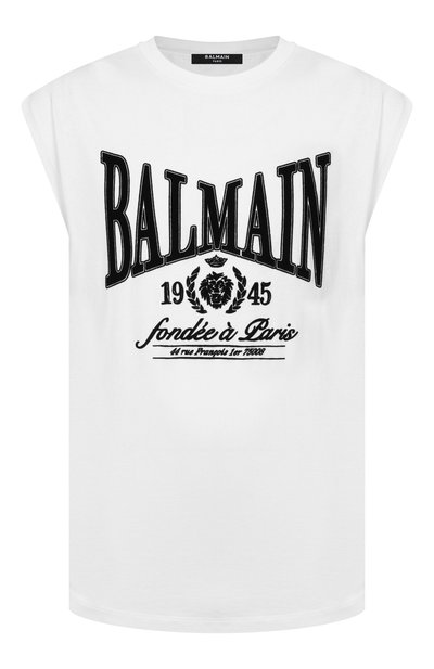 Мужская хлопковая майка BALMAIN, арт. GH1ED006/GF46