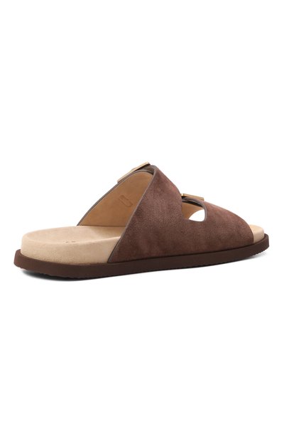 Замшевые шлепанцы BRUNELLO CUCINELLI, арт. MZUS0LY235, фото 5