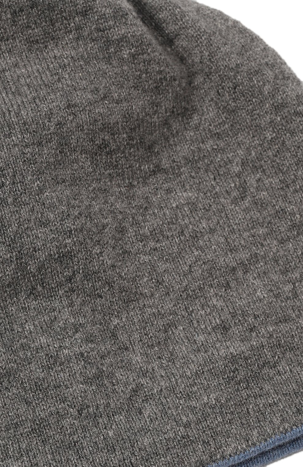 Двусторонняя шапка из кашемира MOORER, арт. CUFFIAREVER-CWS/M0UBE100002, фото 4