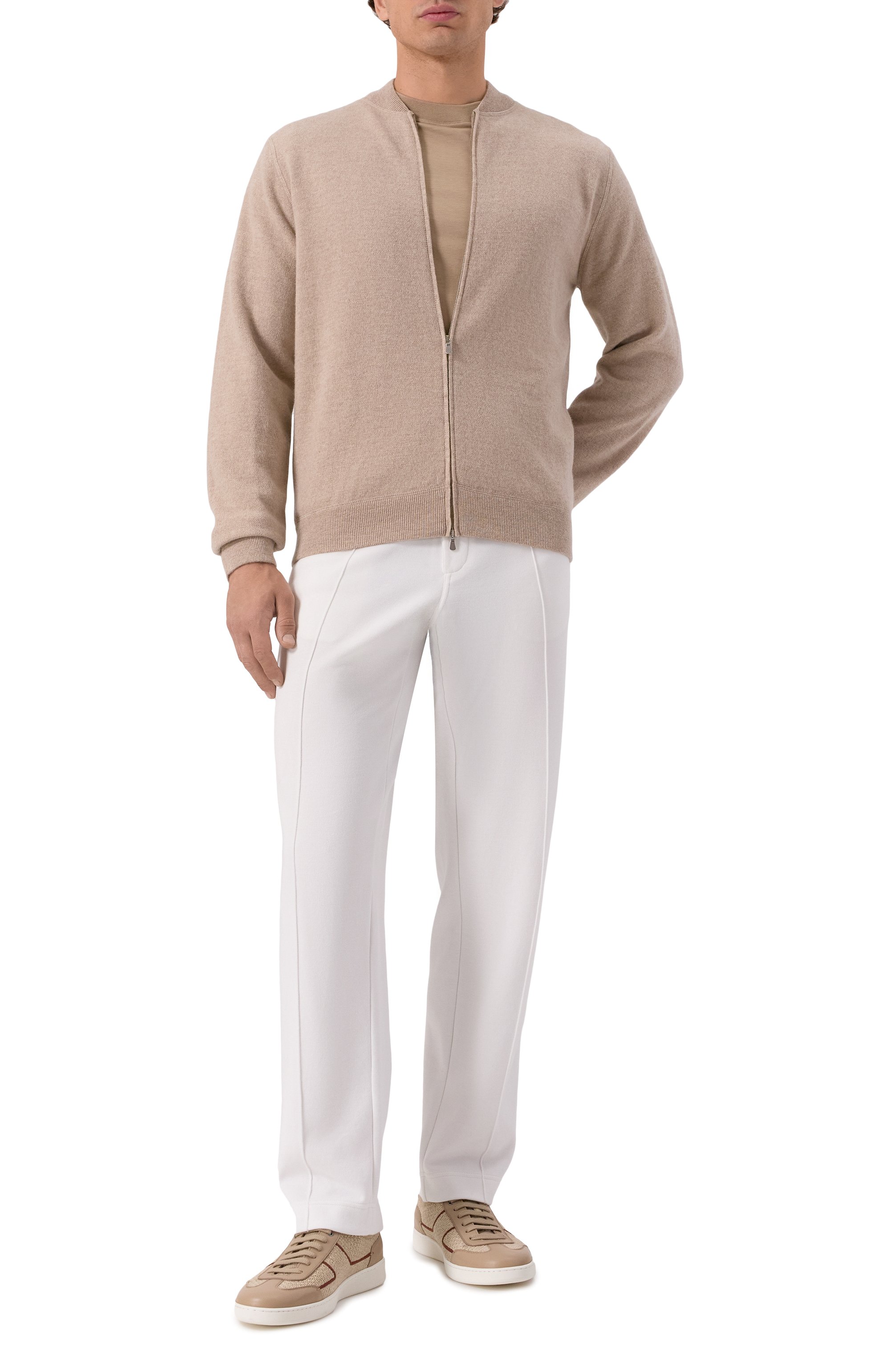 Футболка из хлопка и шелка CANALI, арт. T0918/MJ02259, фото 2