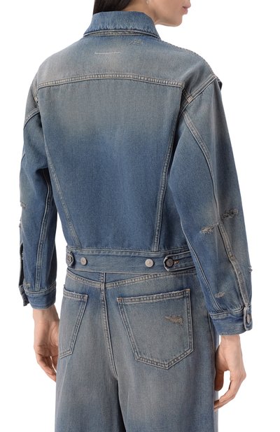 Джинсовая куртка MM6, арт. S52AM0319/M30017, фото 4