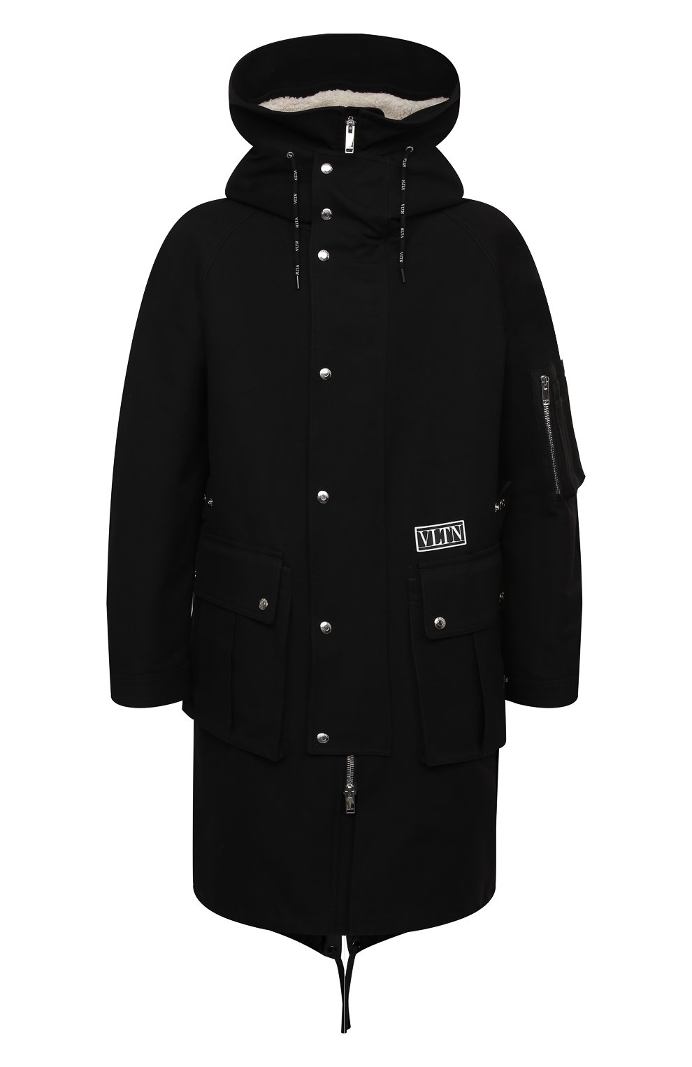 Хлопковая парка VALENTINO, арт. UV3CJD206E7, фото 1