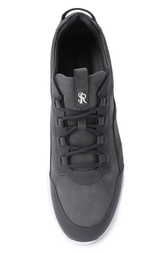 Кроссовки из нубука Stefano Ricci UV689G6647/WYSN Серый  UV689G6647/WYSN Фото 6