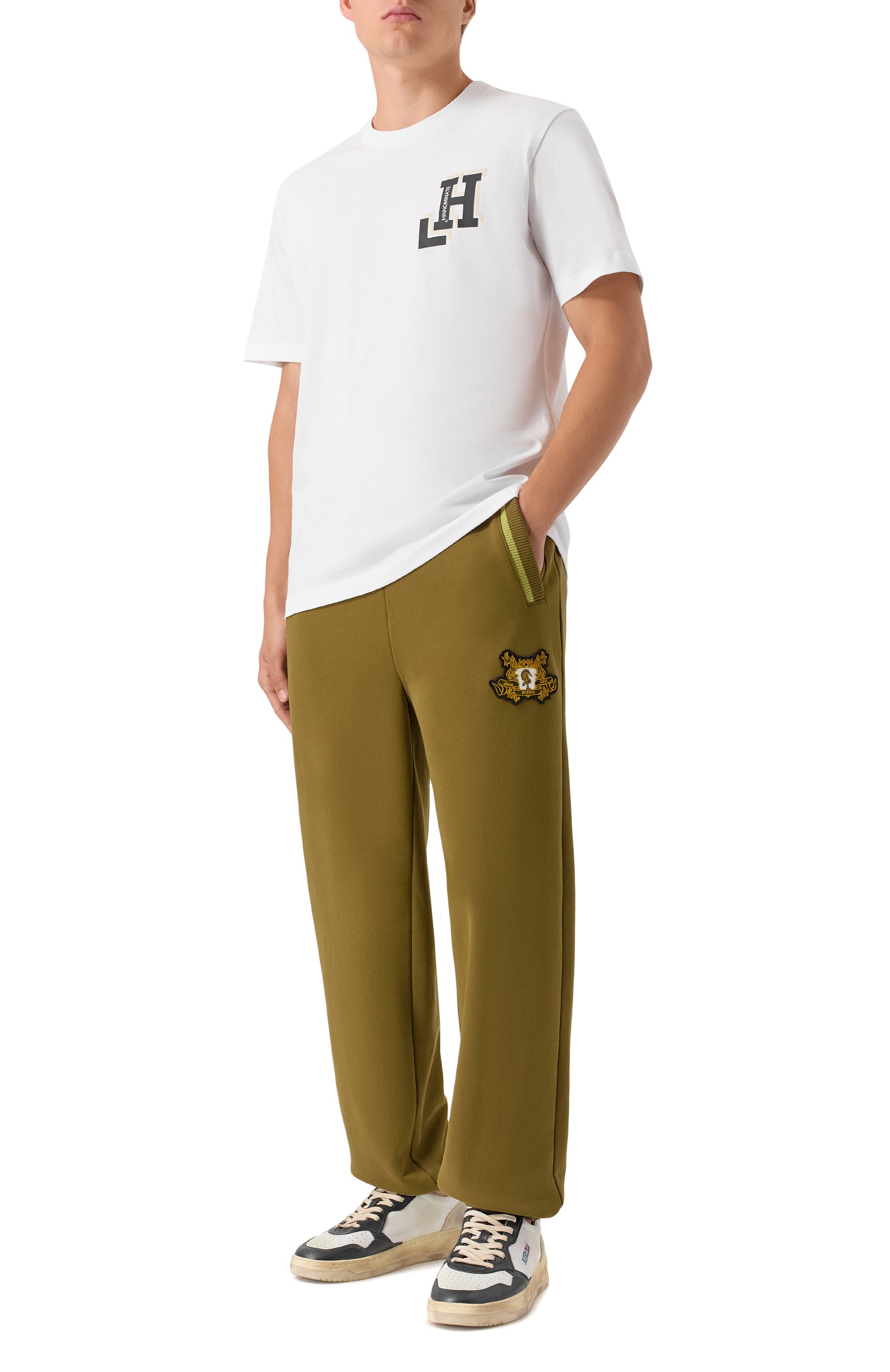 Хлопковая футболка HINNOMINATE, арт. HMABM01442, фото 2