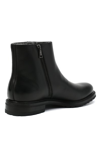 Кожаные сапоги PRADA, арт. 2TF030-3F98-F0632-A000, фото 4