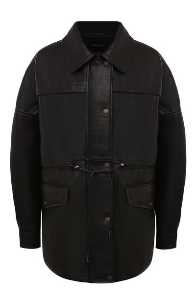 Кожаная парка LESYANEBO, арт. LN09H-0101_OZ, фото 1