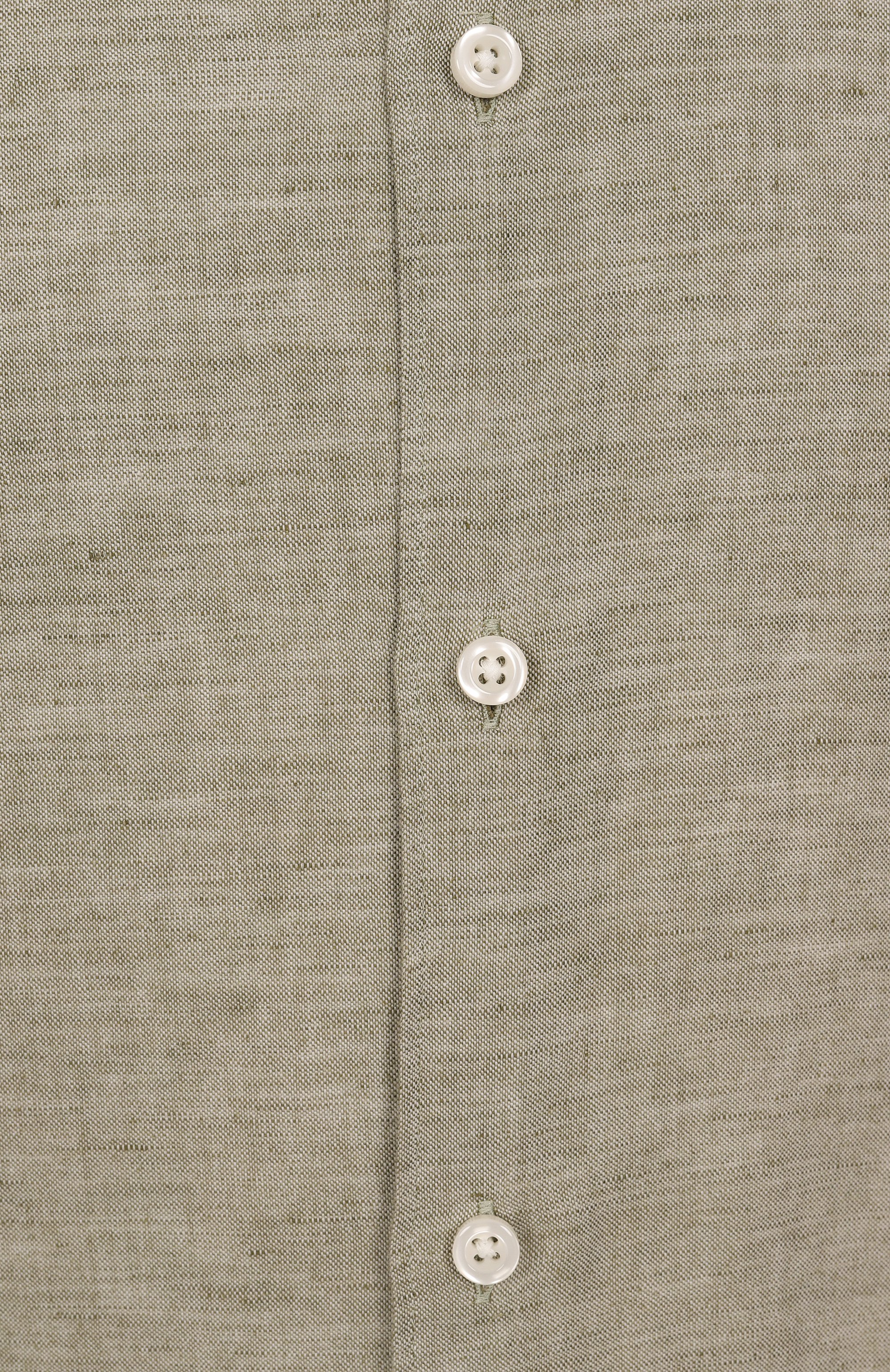 Рубашка изо льна и хлопка BOSS, арт. 50539531, фото 6