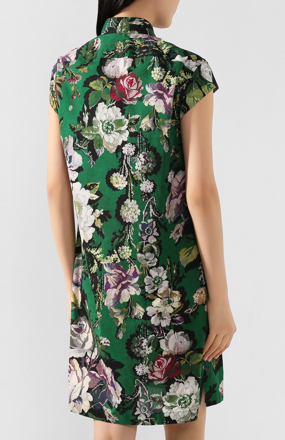 Хлопковое платье DRIES VAN NOTEN, арт. 201-11009-9400, фото 4