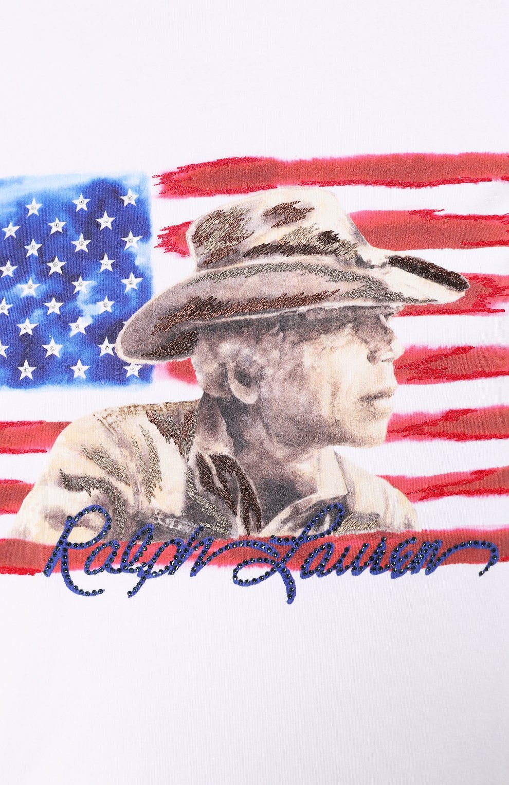 Хлопковая футболка RALPH LAUREN, арт. 290764549, фото 5