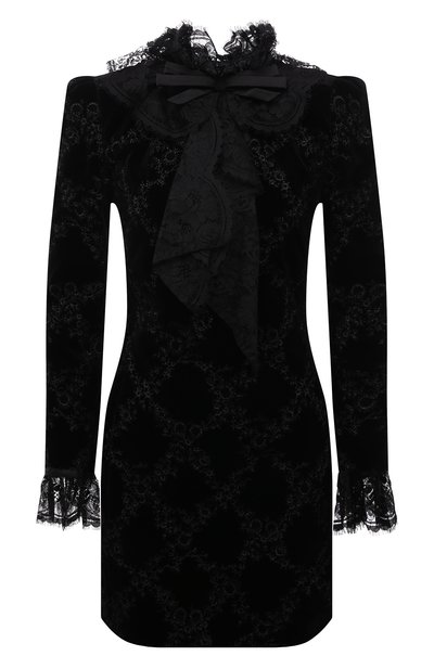 Женское хлопковое платье SAINT LAURENT, арт. 664012/Y615W