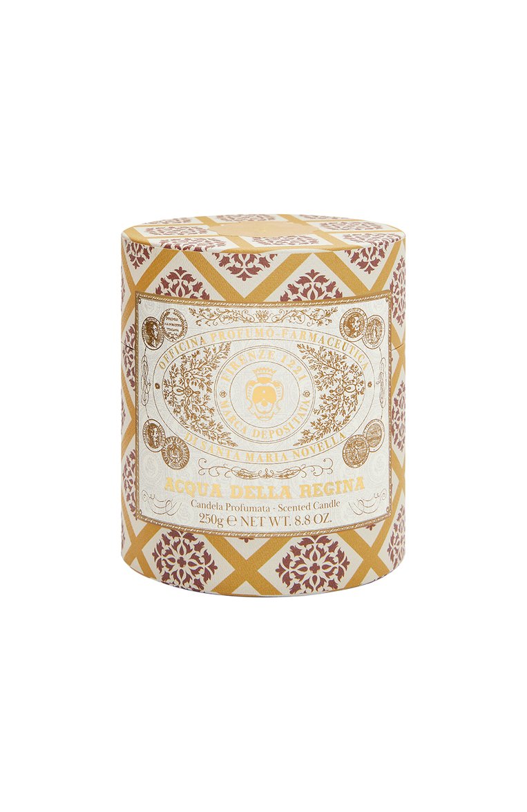 Свеча acqua della regina (250g) SANTA MARIA NOVELLA бесцветного цвета, арт. SMN3461102 | Фото 4 (Нос: Не проставлено; Региональные ограничения белый список (Axapta Mercury): Не проставлено; Ограничения доставки: flammable, fragile-2)