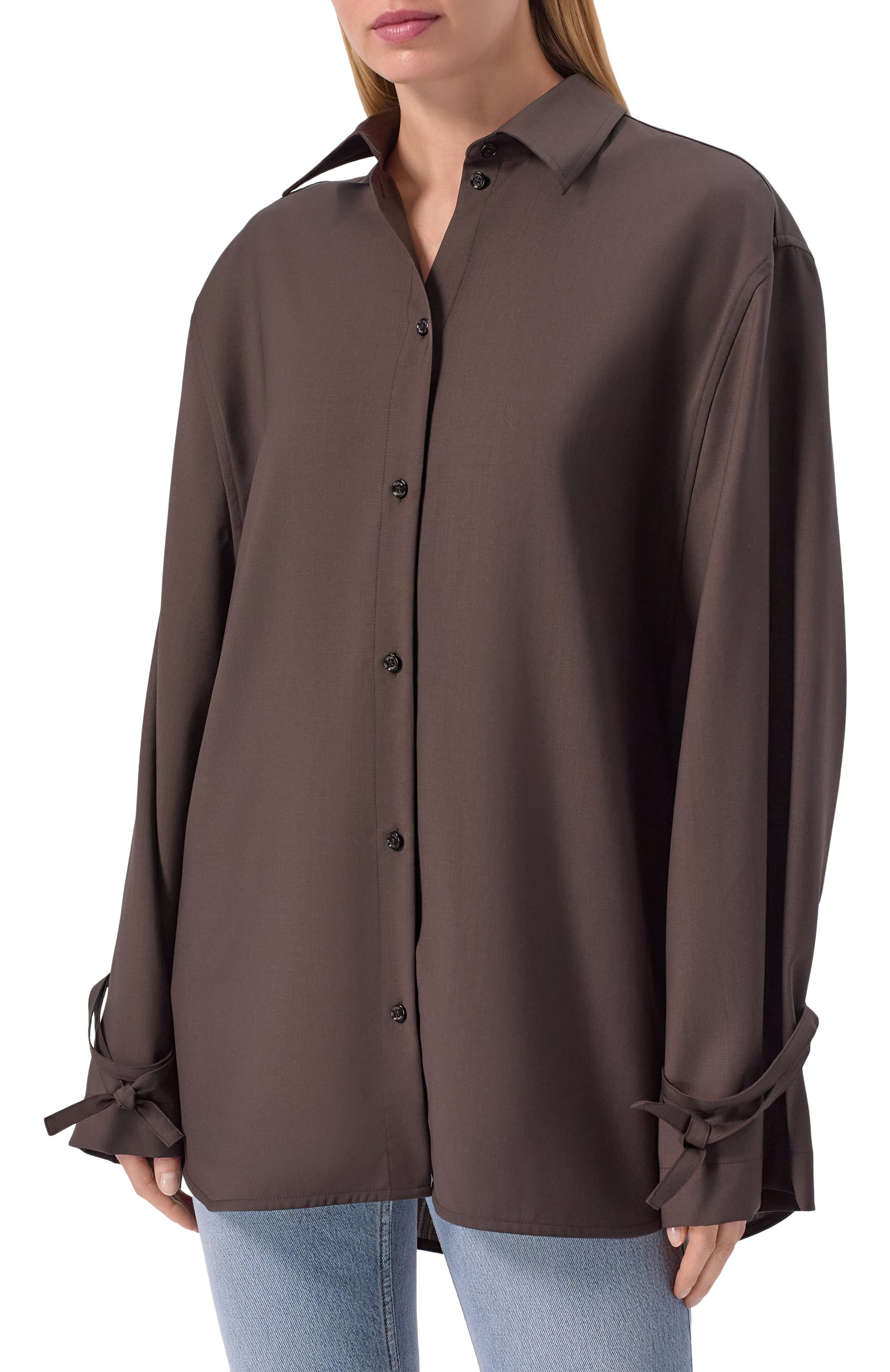 Шерстная рубашка TOTEME, арт. 261-WRT0622-FB0552, фото 3