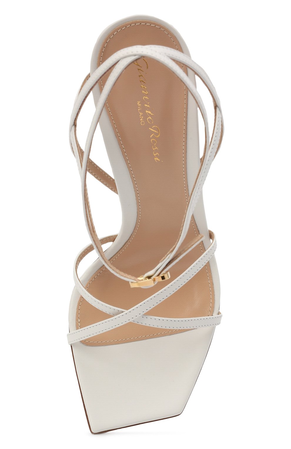 Кожаные босоножки georgina GIANVITO ROSSI, арт. G31993.15RIC.VITBIAN, фото 6