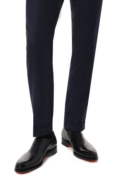 Кожаные оксфорды carter SANTONI, арт. MCCG16229MC8HSC2C36, фото 3