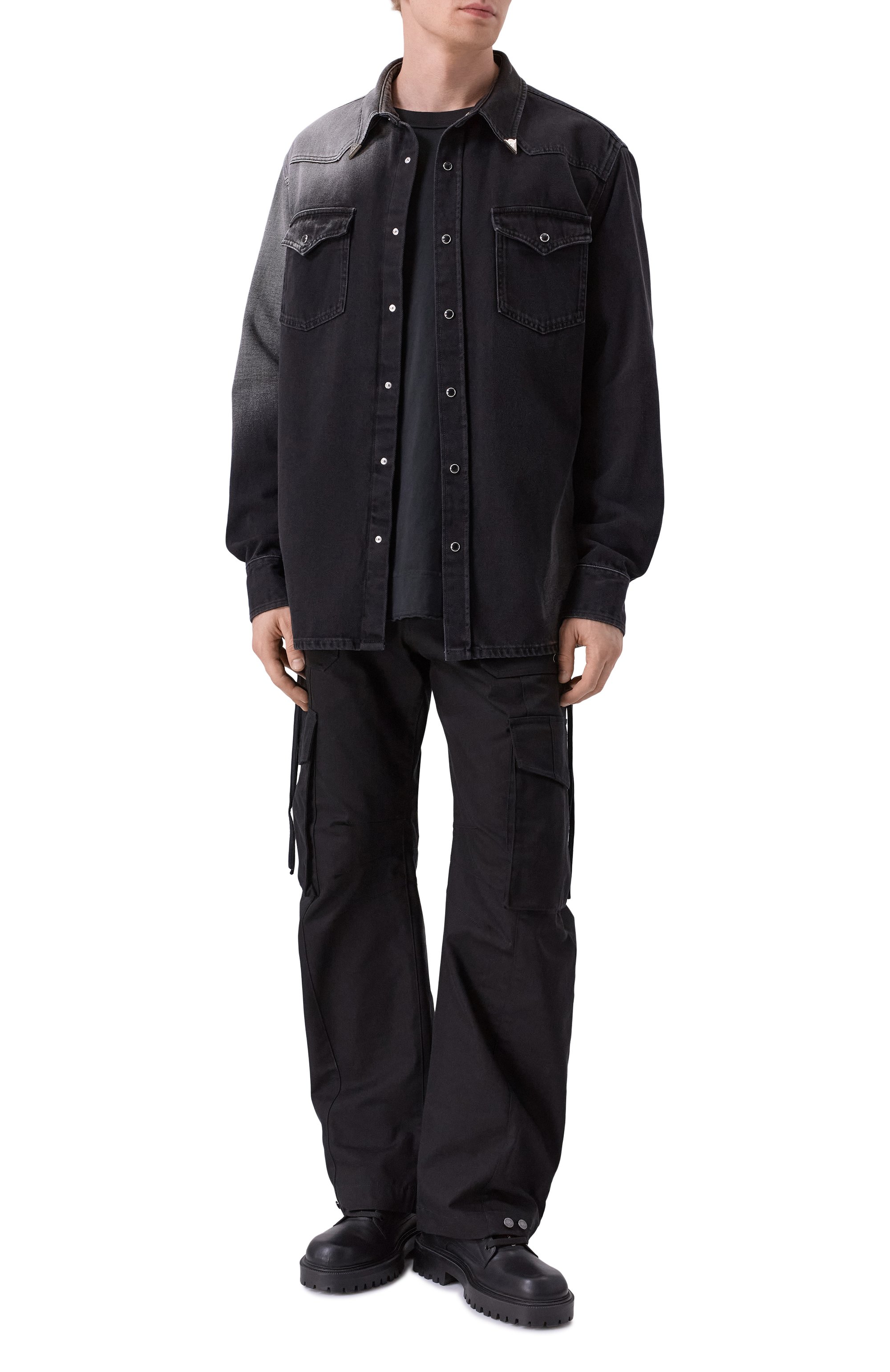 Джинсовая рубашка MM6, арт. SH2DT0024/M30011, фото 2